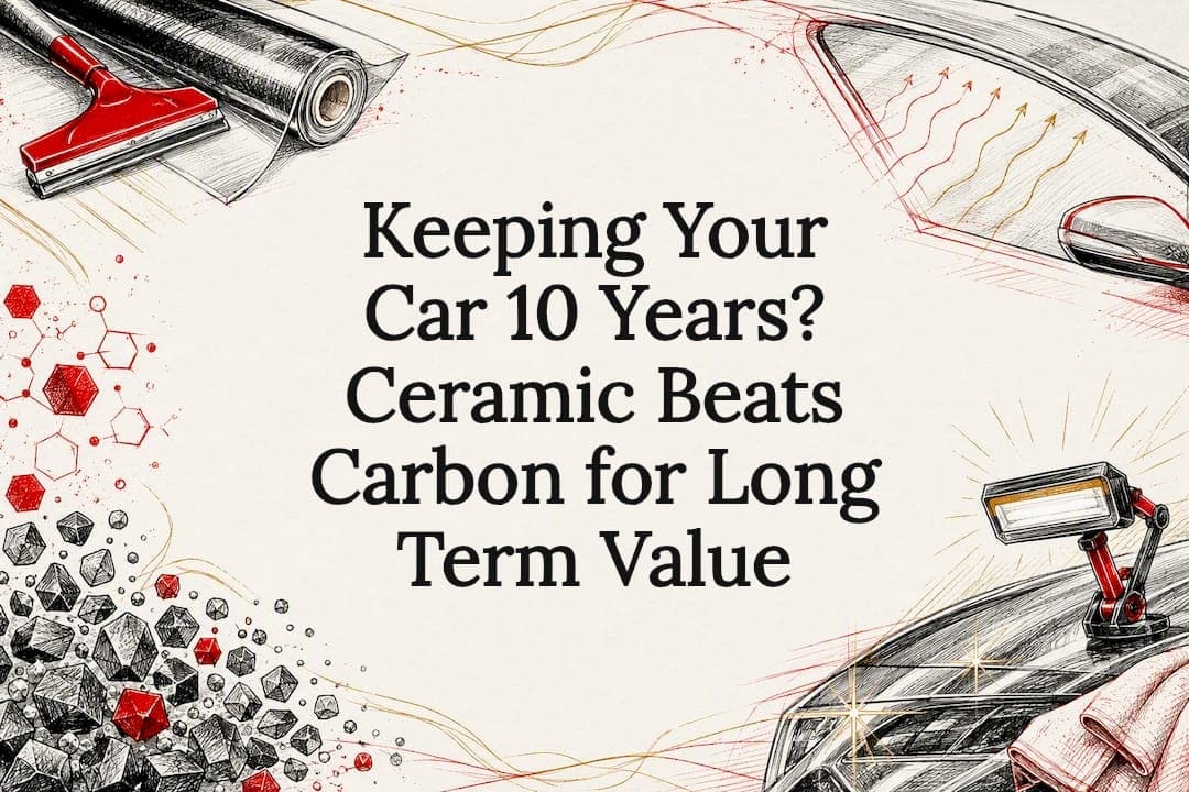 Keeping Your Car 10 Years? Ceramic Beats Carbon for Long Term Value
