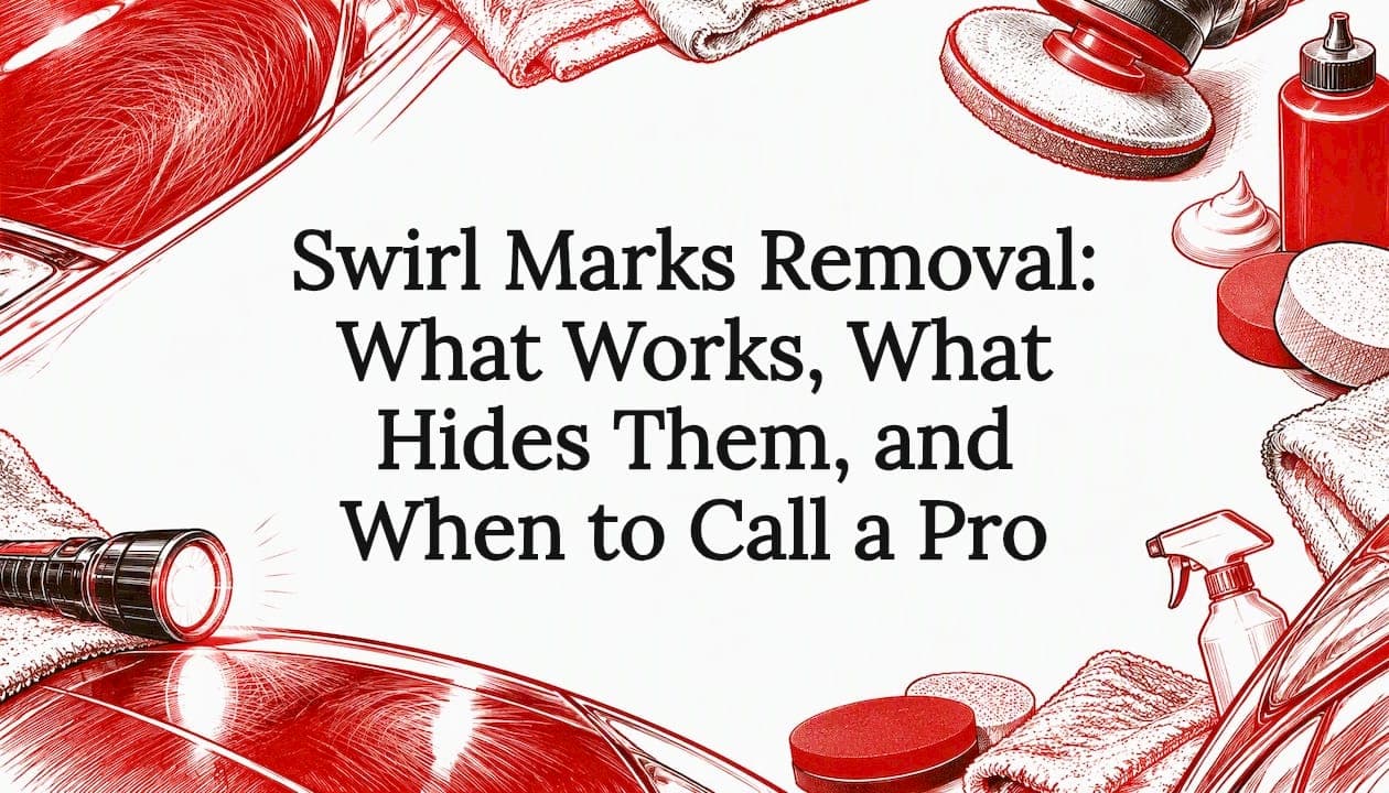 Swirl Marks Removal: What Works, What Hides Them, and When to Call a Pro