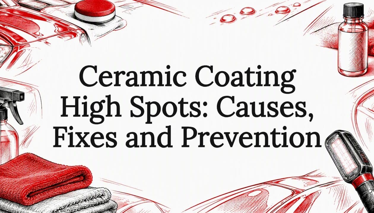 Ceramic Coating High Spots: Causes, Fixes and Prevention