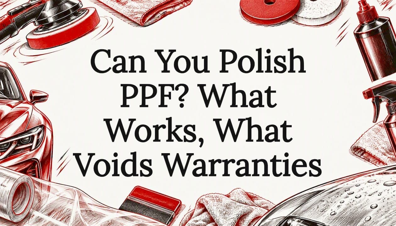 Can You Polish PPF? What Works, What Voids Warranties